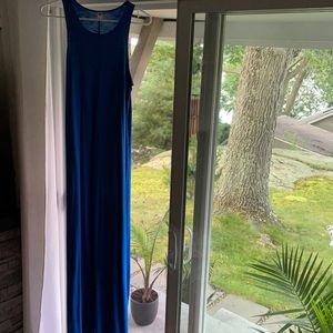 Old Navy size M maxi dress royal blue